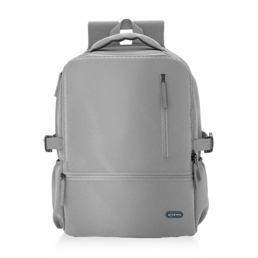 Aisens ASBG-BP087-GR Zaino sportivo idrorepellente per laptop fino a 15,6" Grigio