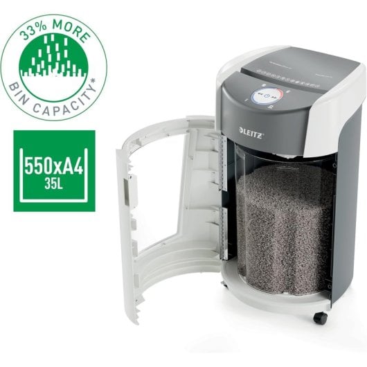 Leitz OptiMax Office P5 Destructora de Papel Microcorte P-5 10 Hojas