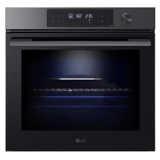 LG WS7D7631WB Horno Pirolítico Instaview 76L A+ Acero Negro Mate