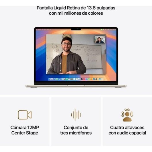 Ordinateur portable Apple MacBook Air 13,6" Apple M4 24Go RAM GPU 10 cœurs 512Go SSD macOS Magic Keyboard rétroéclairé