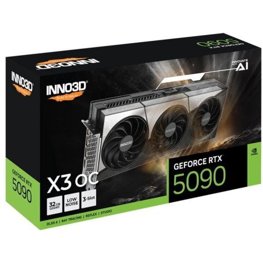 Inno3D GeForce RTX 5090 X3 OC 32 Go GDDR7 Reflex 2 RTX AI DLSS4