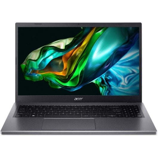 Acer Aspire 5 A515-58P-79NN Intel® Core™ i7 i7-1355U Ordinateur portable 39,6 cm (15.6") Full HD 16 Go LPDDR5-SDRAM 512 Go SSD Wi-Fi 6 (802.11ax) Windows 11 Home Gris
