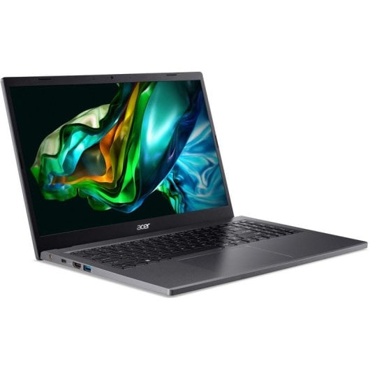 Acer Aspire 5 A515-58P-79NN Intel® Core™ i7 i7-1355U Ordinateur portable 39,6 cm (15.6") Full HD 16 Go LPDDR5-SDRAM 512 Go SSD Wi-Fi 6 (802.11ax) Windows 11 Home Gris