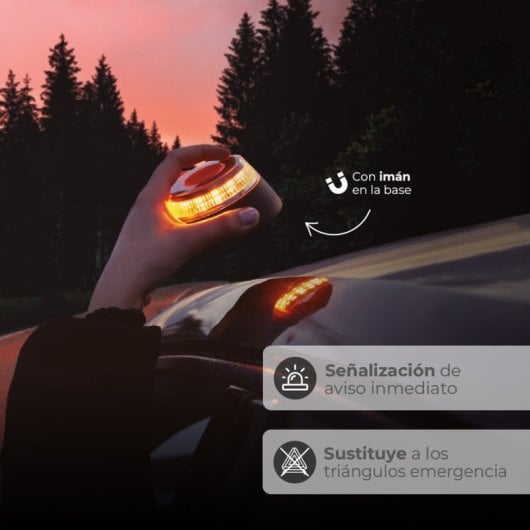 GSC Evolution V16 Baliza Señalización de Emergencia con Geolocalización