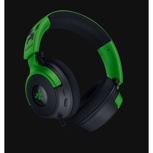 Razer Kraken V4 X Minecraft Edition Auriculares Gaming USB Verdes