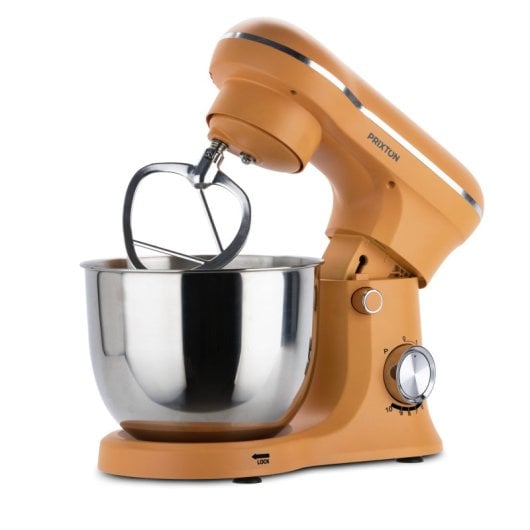 Prixton Kr250 Batidora Amasadora 5 Litros 1500 W Naranja