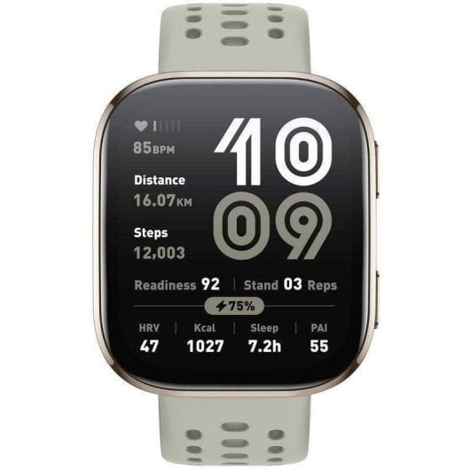 Amazfit Bip 6 Bluetooth GPS 1,97'' AMOLED Cinzento 5 ATM 140 Desportos SpO2 Pulsómetro