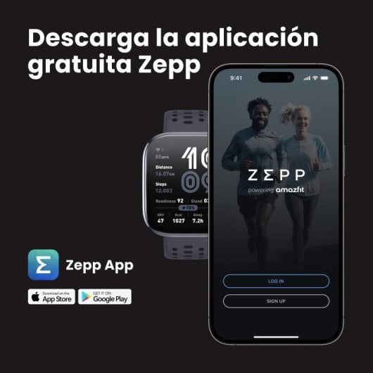 Amazfit Bip 6 Reloj Smartwatch 1.97" 2000nits Mapas Offline 140 Deportes Rojo