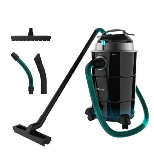 Cecotec Conga Ash 6000 EasyGo Home XL Cecotec Aspiracenere e Pellet 1500 W 30L Nero/Blu