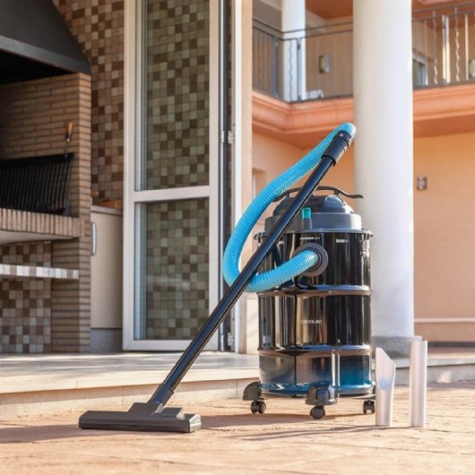 Cecotec Conga Ash 6000 EasyGo Home XL Cecotec Aspiracenere e Pellet 1500 W 30L Nero/Blu