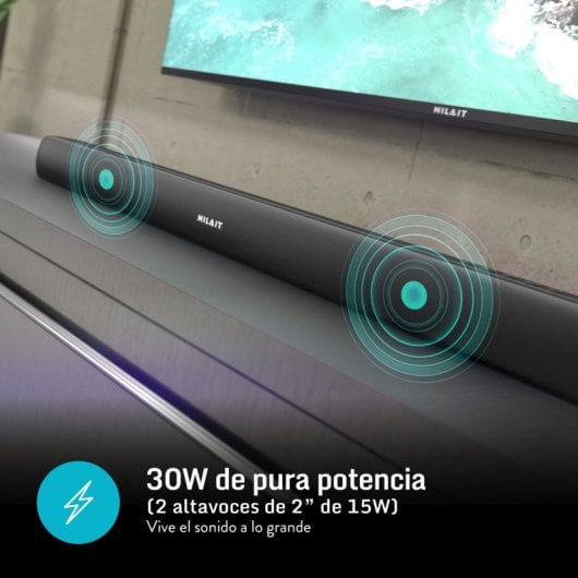 Harmony Sound bar Barra de sonido bluetooth 2.0 30W