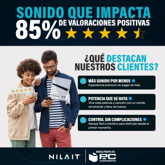 Barre de son Nilait Harmony Bluetooth 2.0 30 W