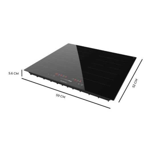 Cecotec Bolero Squad 4001 Flex Placa De Inducción 7200W Negro