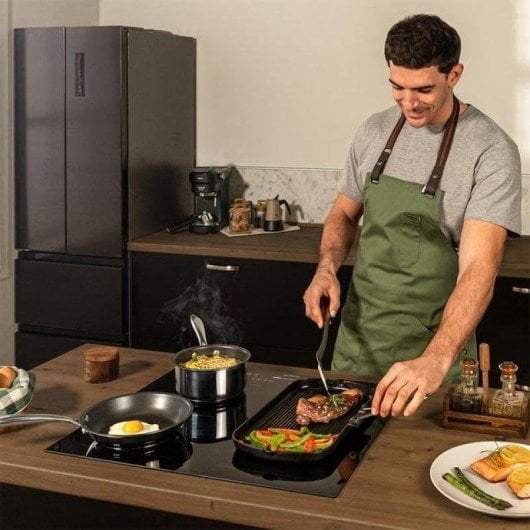 Placa Cecotec Bolero Squad I 4001 Flex Indução 7200W Full Flex 59cm Preta