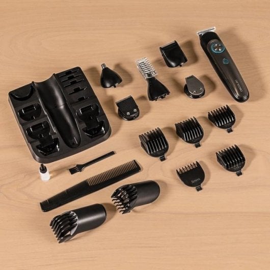 Cecotec Precisioncare Multigrooming Trimmer Cortapelos 6 Cabezales Negro