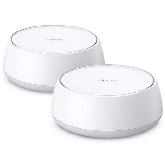 TP-Link Deco BE25 Pack Doble Sistema Wi-Fi 7 Mesh BE3600 Doble Banda con Puertos 2.5G