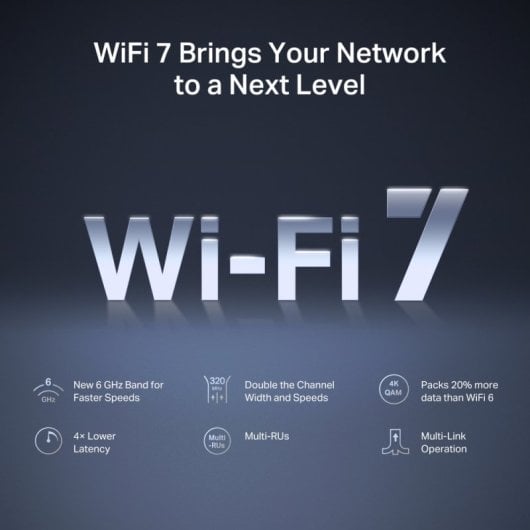 Routeur tri-bande WiFi 7 Mercusys MR47BE BE9300 4 ports 2,5 G 9,3 GBPS EasyMesh