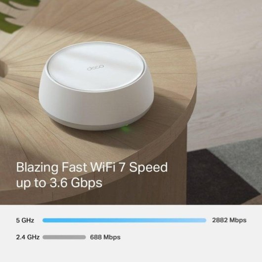 WiFi Mesh TP-Link Deco BE25 3 Knoten 5 Gbps 613 m² mit HomeShield AI-Roaming