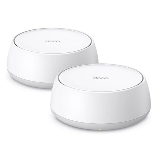 WiFi Mesh TP-Link Deco BE25 3 Nós 4324 Mbps 6600 pés² com portas 2.5G