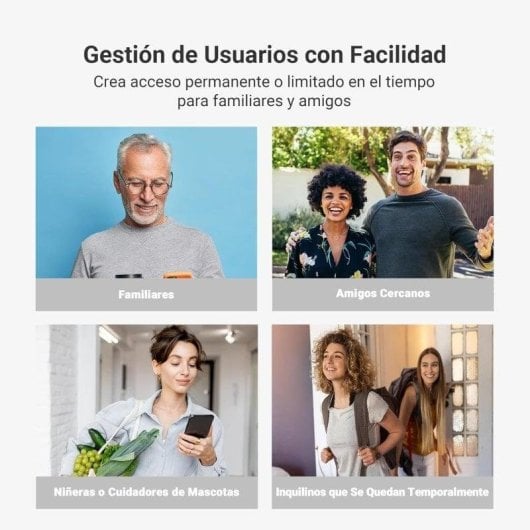 Fechadura Inteligente EZVIZ DL01 Pro Bluetooth Abertura com App Gestão Multiutilizador Alerta Porta Aberta