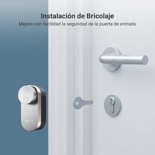 Serrure Intelligente EZVIZ DL01 Pro WiFi et Zigbee Ouverture avec App et Clavier Numérique Compatible Bridge A3