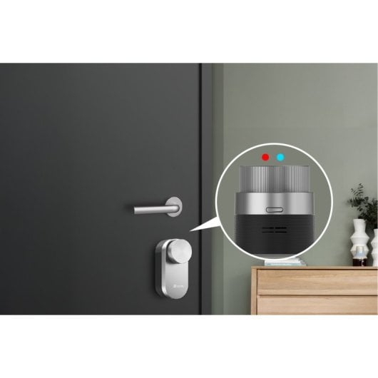 Fechadura Inteligente EZVIZ DL01 Pro WiFi Bluetooth Zigbee Abertura com App e Teclado Compatível com Multiutilizador
