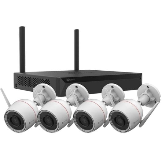 EZVIZ H3c 2K? NVR Kit 4 Cámaras de Vigilancia QHD + X5S NVR