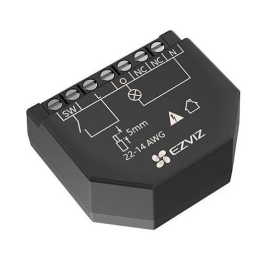 EZVIZ T35WM Relé Inteligente WiFi para Iluminación con Estadísticas de Consumo