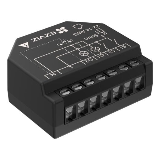 Relais intelligent à deux canaux EZVIZ T36 (stores et rideaux)