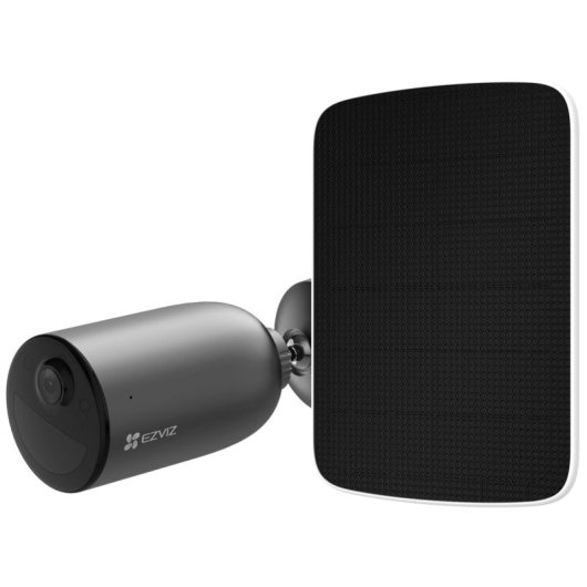 EZVIZ EB3 4G Kit Cámara de Seguridad a Batería 2K Visión Nocturna con Panel Solar Incluido