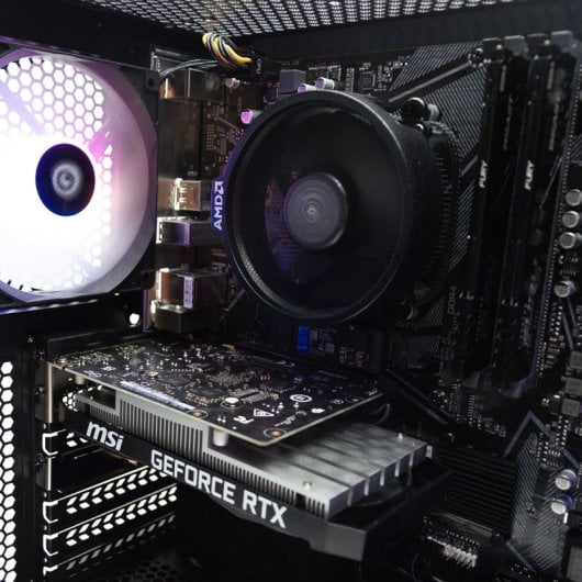 PcCom Lite AMD Ryzen 5 5500 / 16GB / 1TB SSD / RTX 3050 Negro