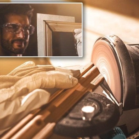 Lijadora Cecotec PerfectSurface 1000 Stand Disc 140W 5x Schleifscheiben Tischgerät