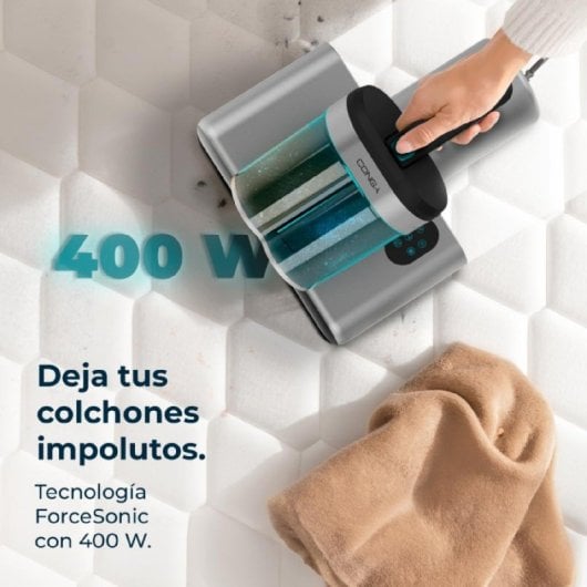 Cecotec Conga Rockstar 4000 Mattress Aspirador De Colchón 400W Inox