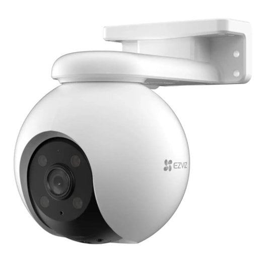 EZVIZ H8 Pro 2K Cámara de Seguridad WiFi para Exteriores Panorámica 350º Visión Nocturna