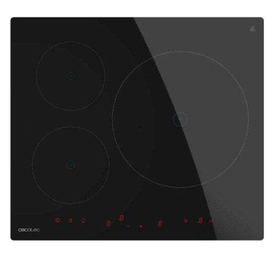 Cecotec Bolero Squad I 3600 Placa de Inducción 3 Zonas 7400W Negro