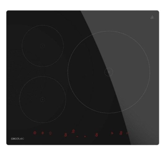 Cecotec Bolero Squad I 3600 Placa de Inducción 3 Zonas 7400W Negro