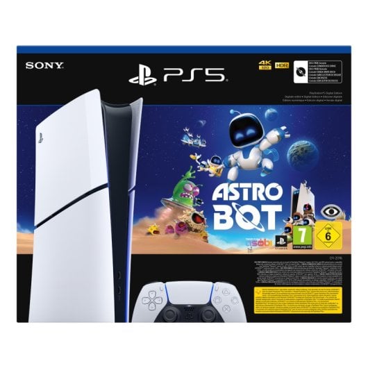 Sony PlayStation 5 Slim Digital + AstroBot