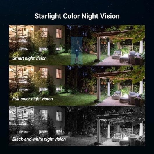 Caméra de surveillance EZVIZ H8c 4G 2K Vision Nocturne Extérieure Audio Bidirectionnel Alarme