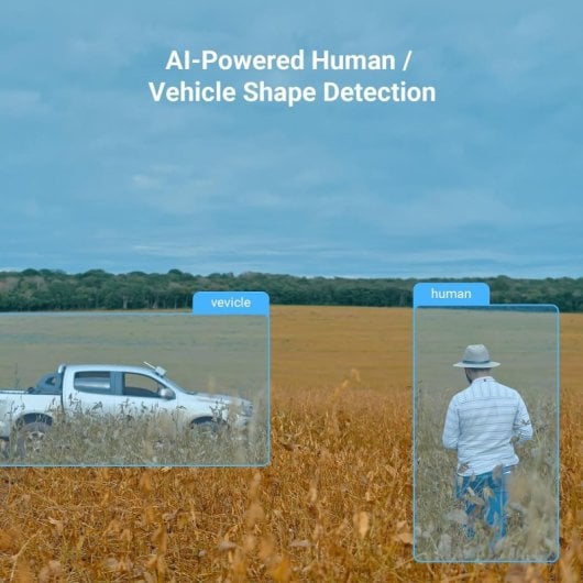 Caméra de sécurité extérieure EZVIZ H8c WiFi 2K avec vision nocturne panoramique à 350°