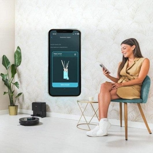 Cecotec Conga 8490 Ultimate Ultra Power Home Robot Aspirador 2,5 L APP Negro Reacondicionado