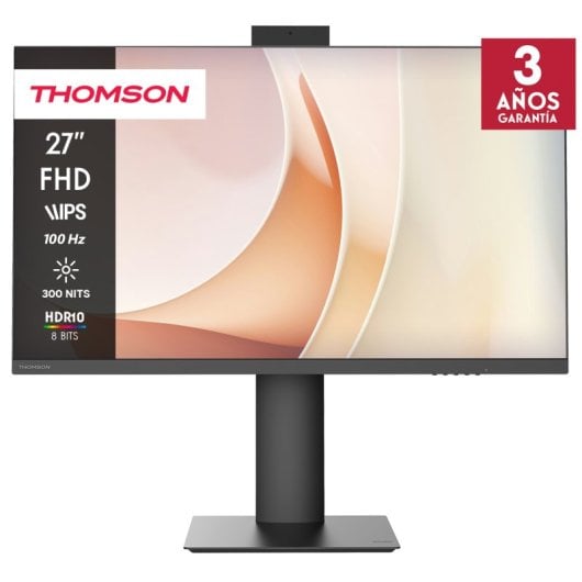 Thomson Supreme Business 27" LED IPS FullHD 100Hz Altavoces Altura Ajustable USB-C Webcam