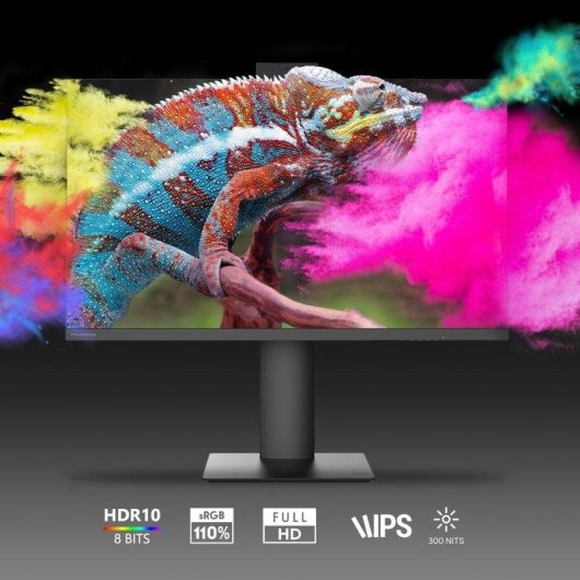 Monitor PC Thomson Supreme Business M27FB7C14V 27" FullHD 100Hz IPS Webcam 5ms Altoparlanti USB-C