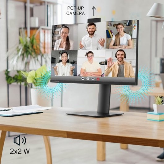 Thomson Supreme Business 27" LED IPS FullHD 100Hz Altavoces Altura Ajustable USB-C Webcam
