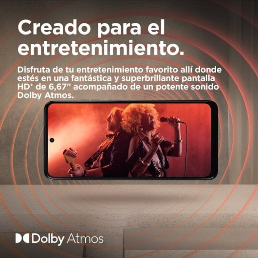 Motorola Moto G05 6.67" 4/128GB 5200mAh 50MP Android 15 Rojo Libre