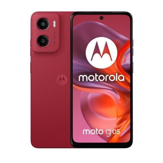 Motorola Moto G05 4GB 128GB 6.67" LCD 4G Dual SIM 5200mAh 50MP IP54 Android 15 Rot