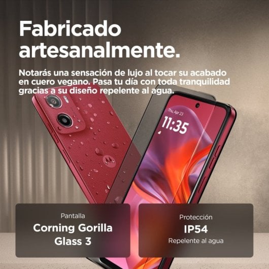Motorola Moto G05 6.67" 4/128GB 5200mAh 50MP Android 15 Rojo Libre