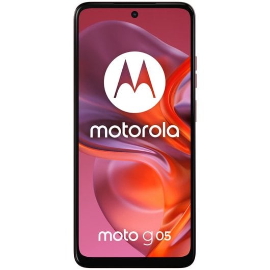 Motorola Moto G05 6.67" 4/128GB 5200mAh 50MP Android 15 Rojo Libre