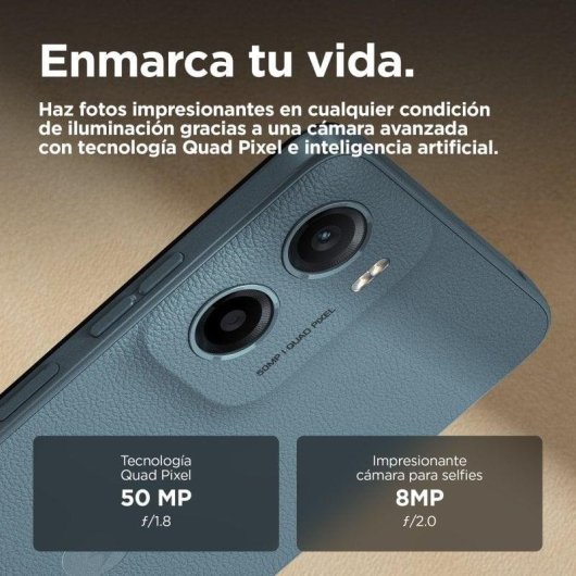 Motorola Moto G05 4G 6.67" 4GB 128GB Verde batería duradera