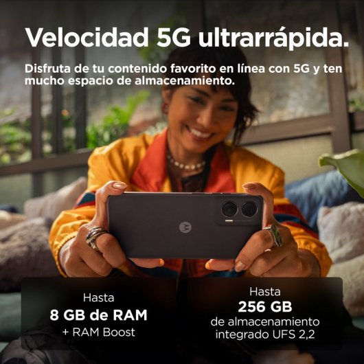 Motorola Moto G35 5G 8/256GB Negro Libre