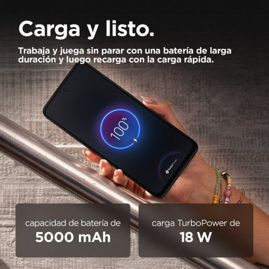 Motorola Moto G35 5G 8/256GB Negro Libre